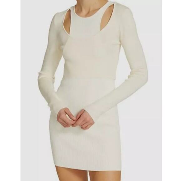 NEW GAUGE 81 Khota Knit Double Layered Dress Size XS NEW GAUGE 81 Khota Knit Double Layered Dress Size XS